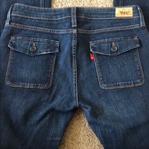 Levi’s 545 boot cut jeans. Size 8. NEVER WORN.